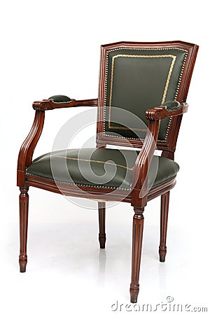 Chair with armrests for superior Stock Photo