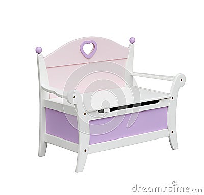 Chair with drawer Stock Photo