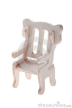 Chair toy Stock Photo
