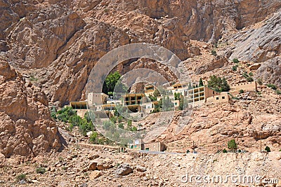 Chak Chak-Ardakan Zorastrian Shrine, holy place for Zoroastrians, mountain village in Iran Stock Photo