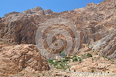 Chak Chak-Ardakan Zorastrian Shrine, holy place for Zoroastrians, mountain village in Iran Stock Photo