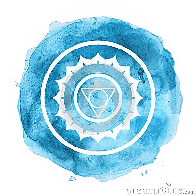 Chakra symbol Cartoon Illustration