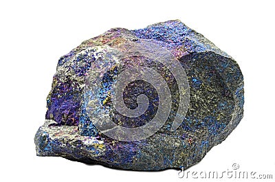 Chalcopyrite - Bornite Stock Photo