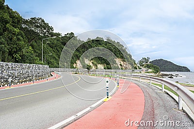 Chalerm Burapha Chonlathit Highway Stock Photo