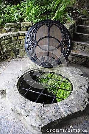 Chalice Well Stock Photo