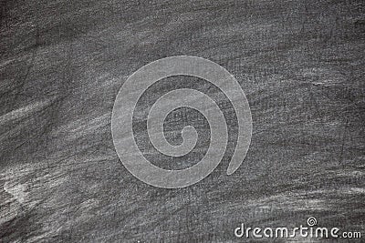 Chalk rubbed out on blackboard for abstract background Stock Photo