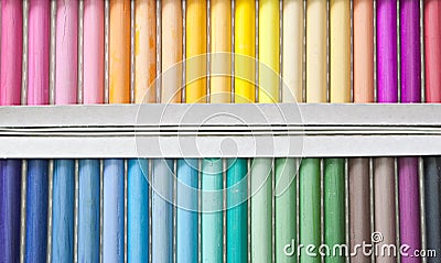 Chalk sticks. Stock Photo