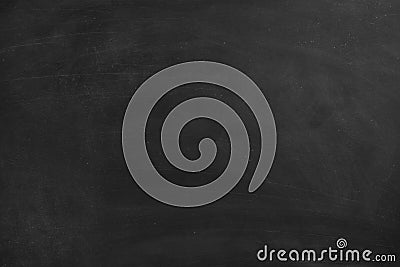 Chalkboard empty background. Black blackboard frame with copy space Stock Photo