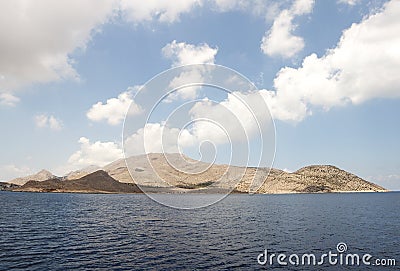 Chalki island Stock Photo
