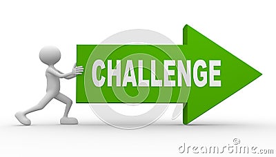 Challenge Stock Photo