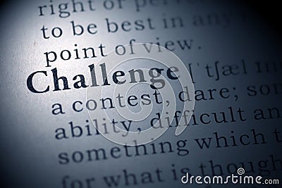 Challenge Stock Photo