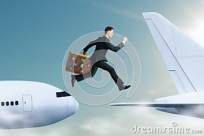 Challenge and success concept Stock Photo