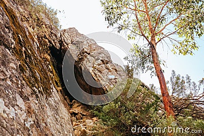 Sugarloaf Peak Hike near Marysville in Australia Stock Photo