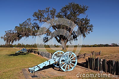 Chalmette Battlefield Stock Photo