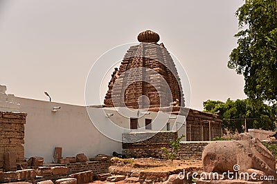 Alampur Navabrahma Temples, Telengana Stock Photo