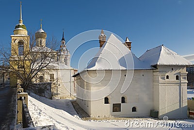 Chambers of former English court yard in Moscow Stock Photo