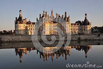 Chambord Castle Stock Photo