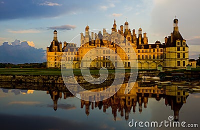 Chambord Castle, Loir-et-Cher, Centre, France Stock Photo