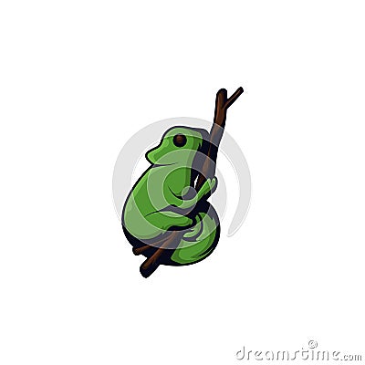 Chameleon vector design template illustration Vector Illustration