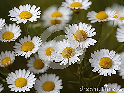 Chamomile (Matricaria chamomilla) Stock Photo