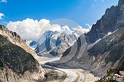 Chamonix-Mont-Blanc Stock Photo