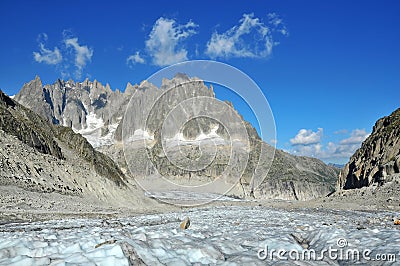 Chamonix Needles Stock Photo