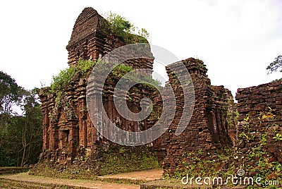 Champa architecture Stock Photo