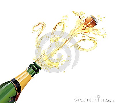 Champagne Vector Illustration