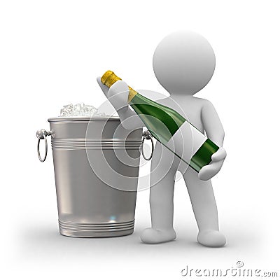 Champagne Stock Photo