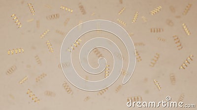 Golden confetti blurred background. Cheerful holiday concept Stock Photo