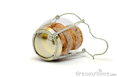 Champagne cork Stock Photo