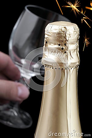 Champagne. Stock Photo