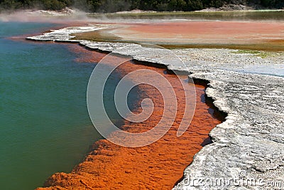 Champagne Pool,Wai-O-Tapu,New Zealand Stock Photo