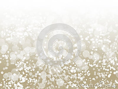 Champagne Sparkle Abstract Bokeh Stock Photo