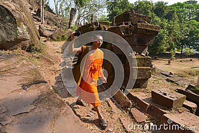 Champasak, Laos Editorial Stock Photo