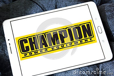 Champion Power Equipment company logo Editorial Stock Photo