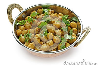 Chana masala , chickpea curry , indian dish Stock Photo