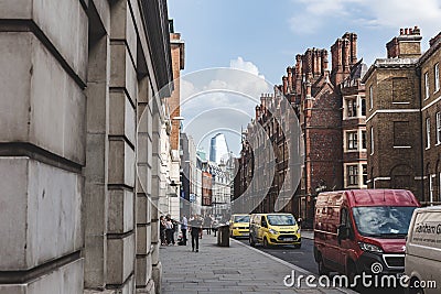 Chancery Lane, City of London Editorial Stock Photo