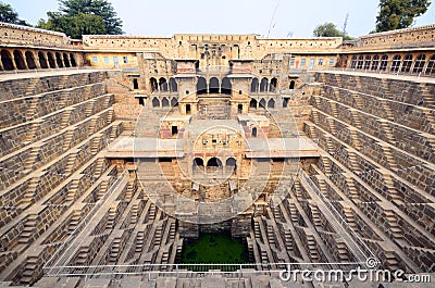 Chand Baori Stock Photo