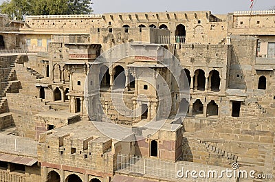 Chand Baori Stock Photo