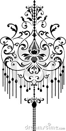 Chandelier Vector Illustration