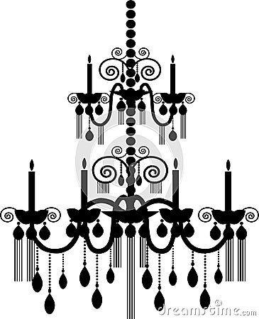 Chandelier Vector Illustration