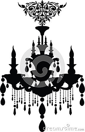 Chandelier Vector Illustration