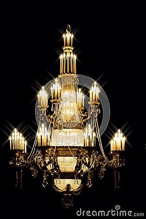 Chandelier Stock Photo