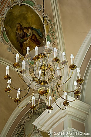 Chandelier Stock Photo