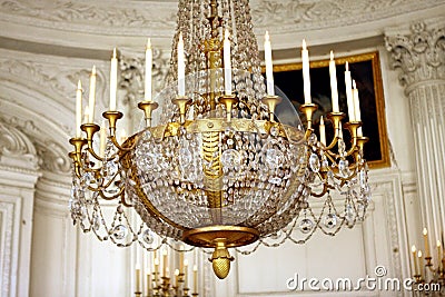 Chandelier Stock Photo