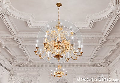 Chandelier Stock Photo