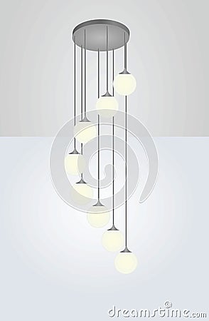 Chandelier vector Vector Illustration