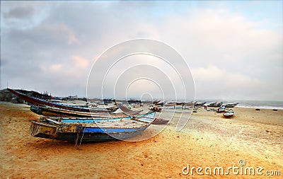 Chandrabhaga beach puri odisha india Stock Photo
