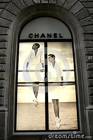 Chanel fashion store Editorial Stock Photo